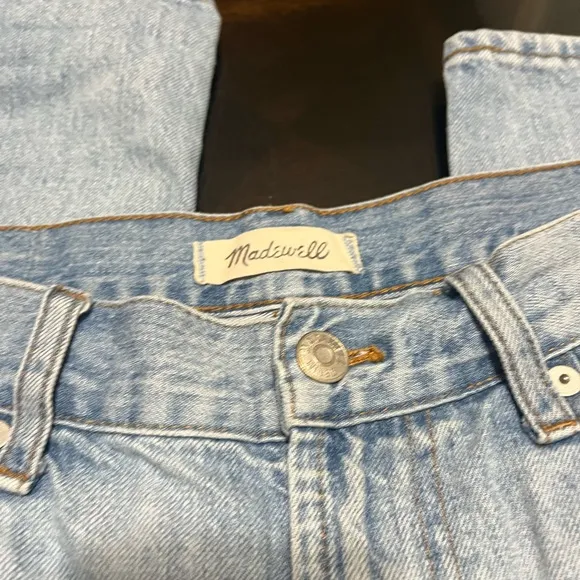 - Madewell The Perfect Summer Jeans Cropped Size 27
