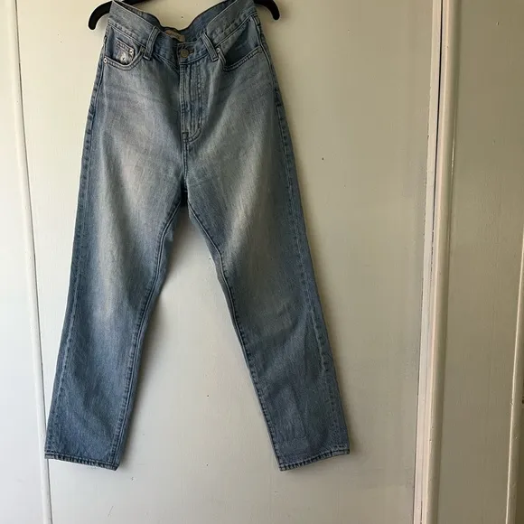 - Madewell The Perfect Summer Jeans Cropped Size 27