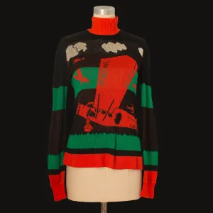 1970s Giorgio di Sant'Angelo Plane Sweater
