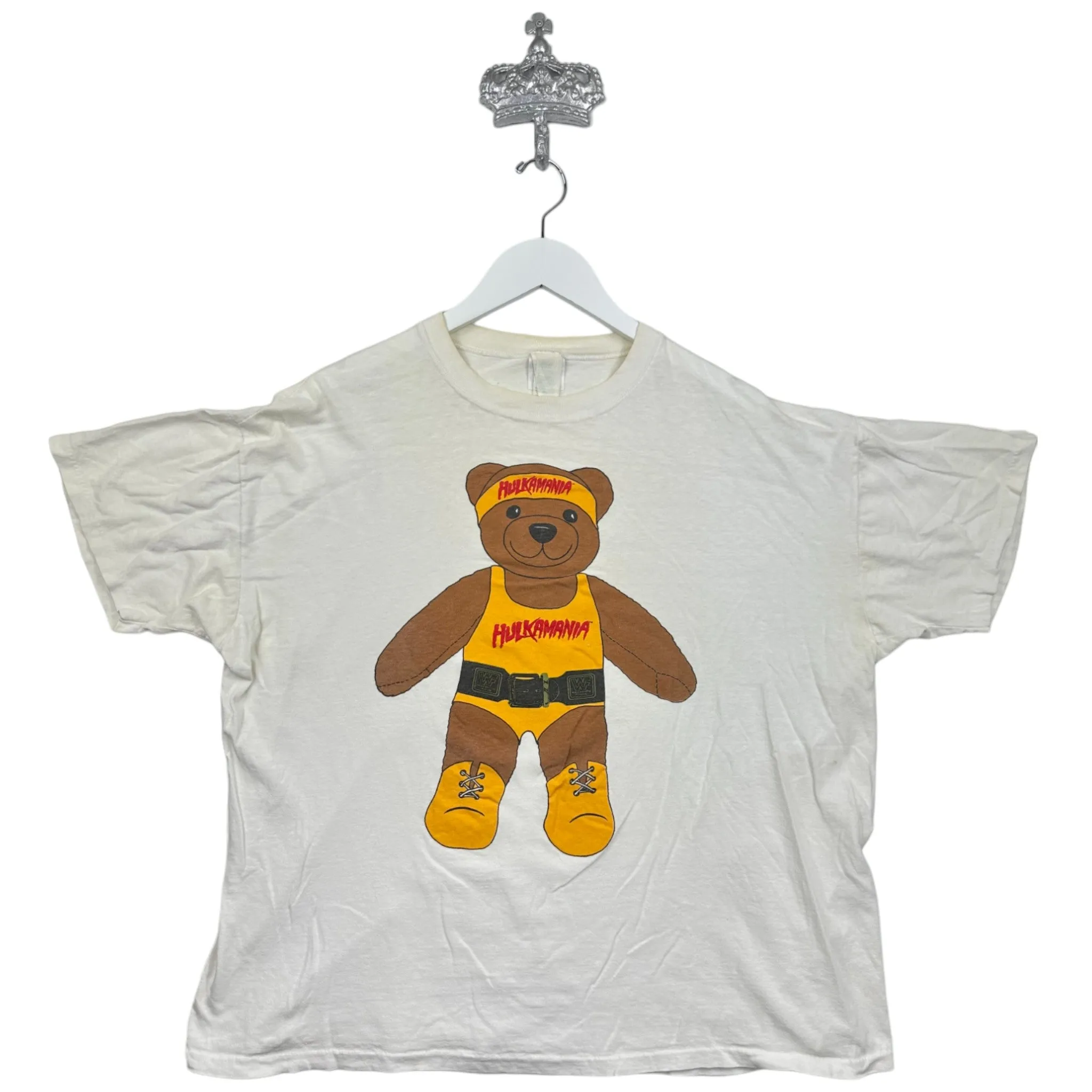 1998 WWF “HULKAMANIA BEAR” TEE - (ONE SIZE FITS ALL)