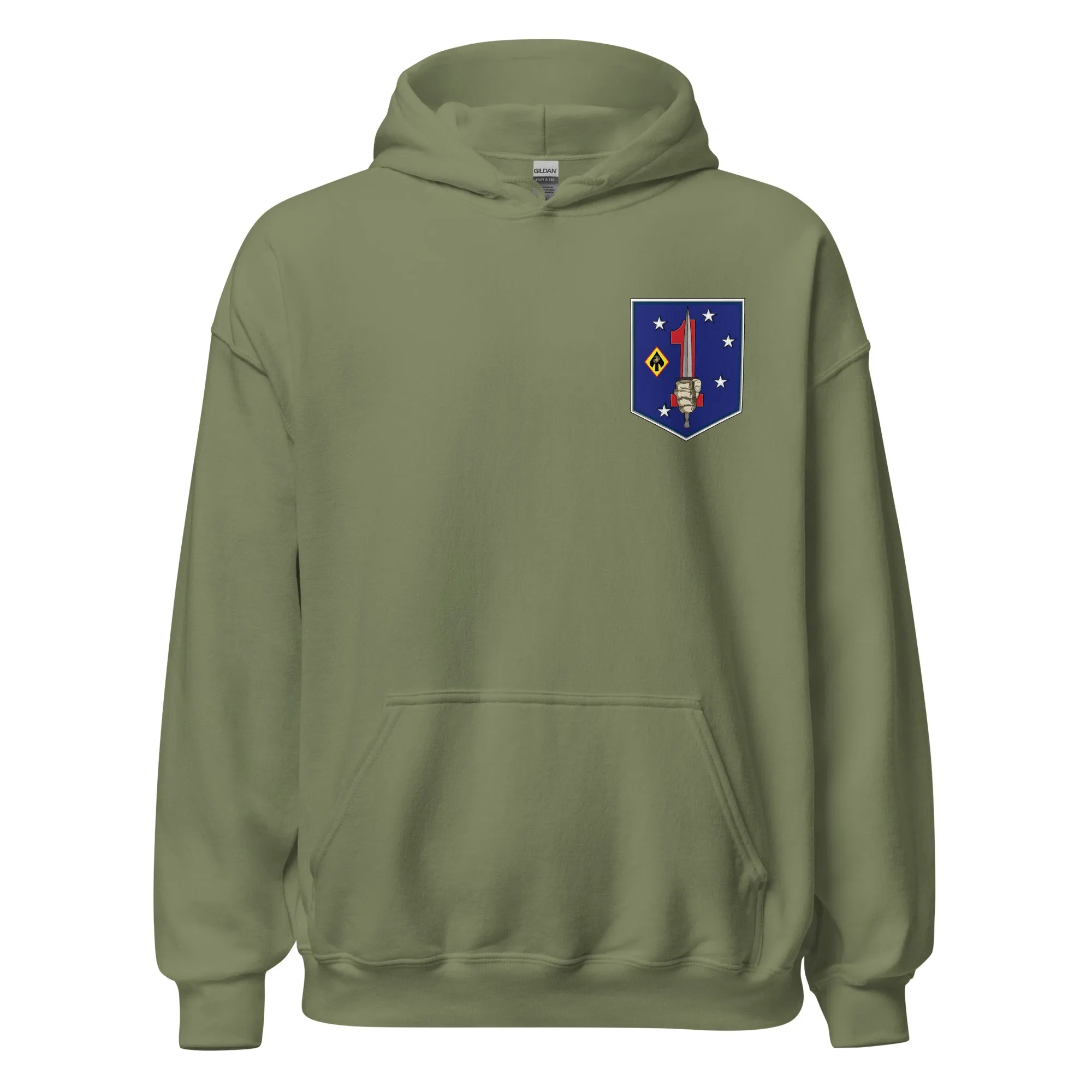 1ST RAIDER SUPPORT BN TRI-BLEND T-SHIRT