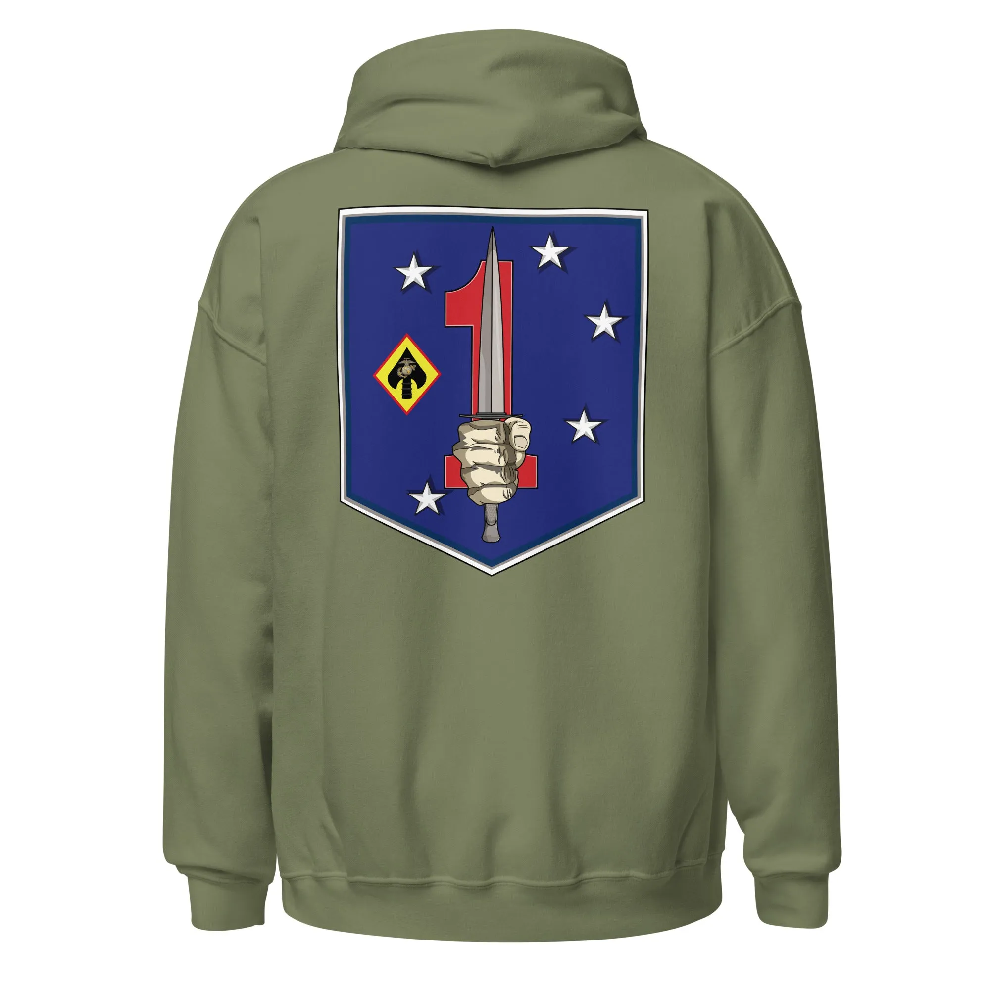 1ST RAIDER SUPPORT BN TRI-BLEND T-SHIRT