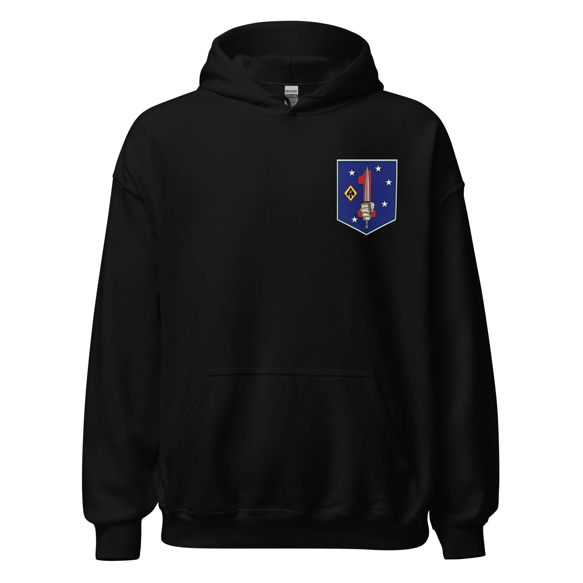 1ST RAIDER SUPPORT BN TRI-BLEND T-SHIRT
