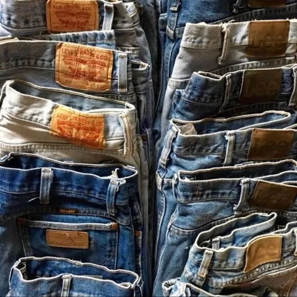 32w RARE‎ 80s USA Vintage LEE bareback tapered leg jeans