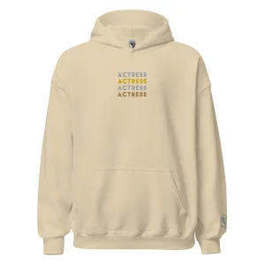 Actress x 4-  Embroidered Staple Unisex Hoodie