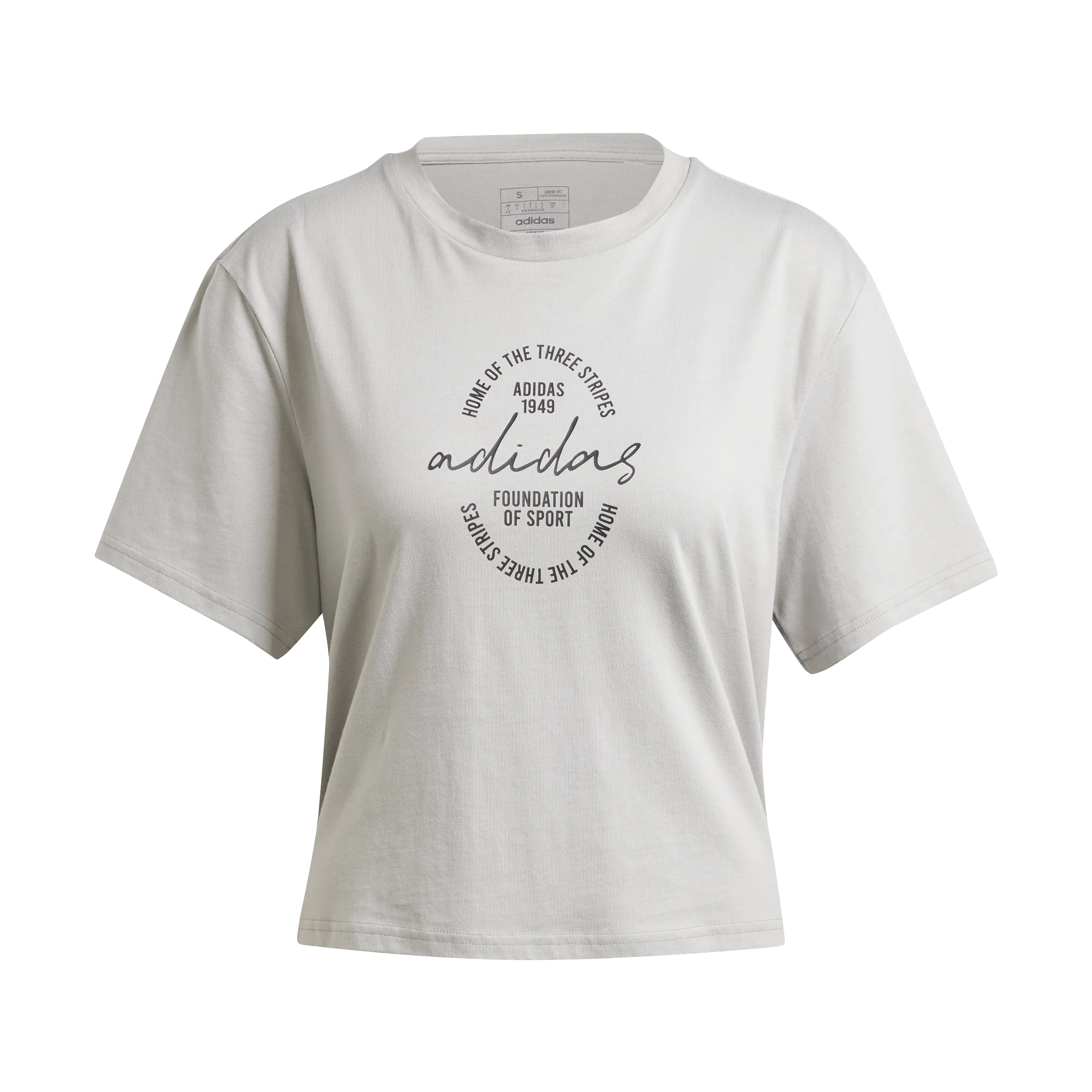 adidas Brand Love Signature Womens Graphic Tee