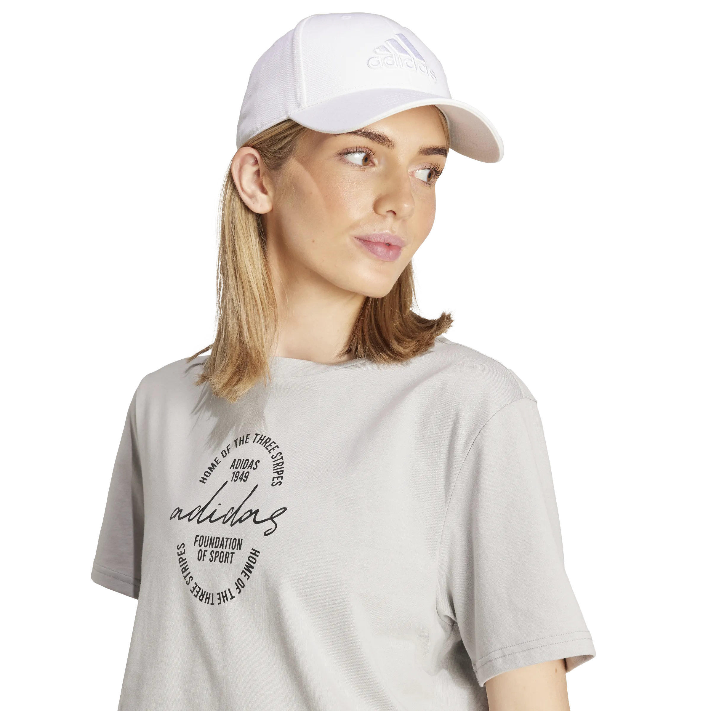 adidas Brand Love Signature Womens Graphic Tee