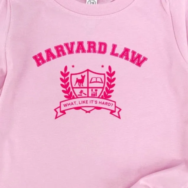 Adult Harvard Law T Shirt