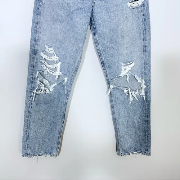 AGOLDE 90s High Rise Loose Fit Jeans Fall Out WashDistressed Denim 23 A069C-811