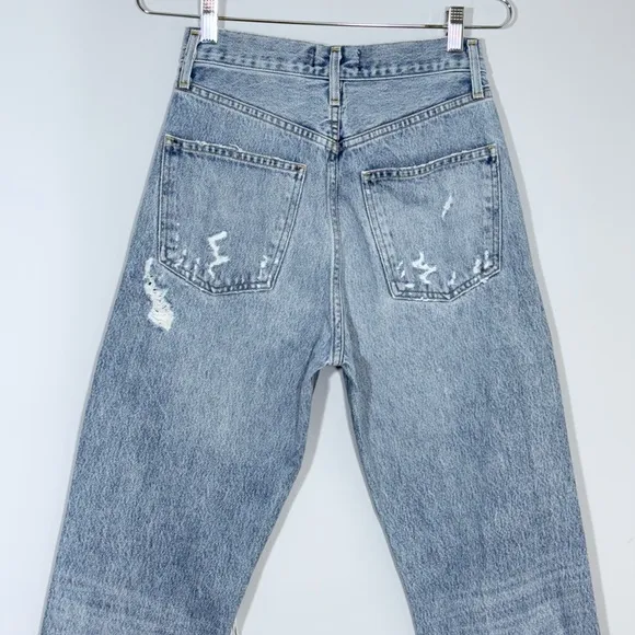 AGOLDE 90s High Rise Loose Fit Jeans Fall Out WashDistressed Denim 23 A069C-811