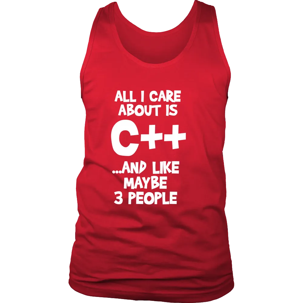 All i Care About is C  ...and like maybe 3 People (Men)