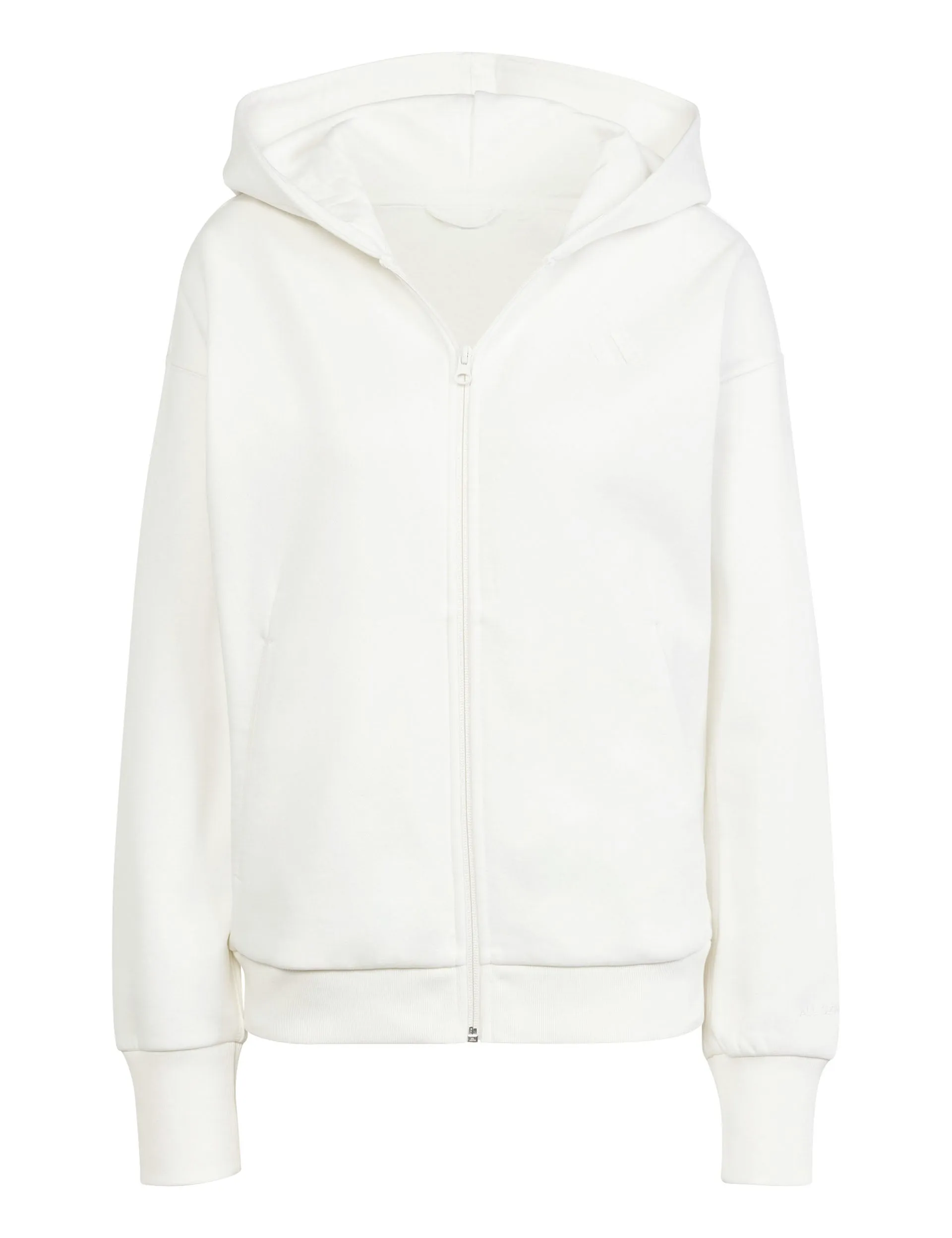 ALL SZN Fleece Full-Zip Hoodie - Off White