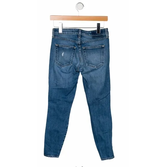 AMO Twist Dive Bar Skinny Leg Jeans Sz. 24 Excellent Used Condition!