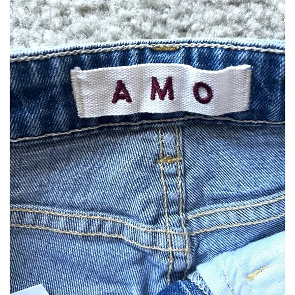 AMO Twist Dive Bar Skinny Leg Jeans Sz. 24 Excellent Used Condition!