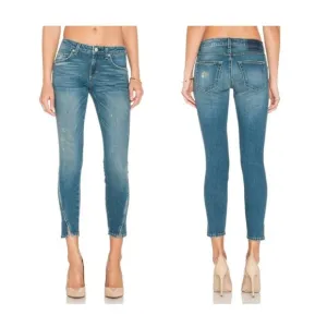 AMO Twist Dive Bar Skinny Leg Jeans Sz. 24 Excellent Used Condition!