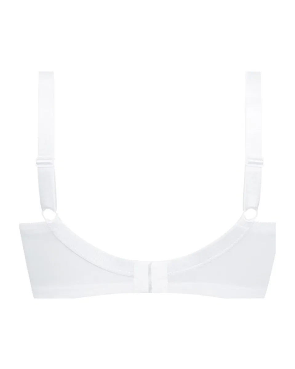 Amoena Nancy Wire-Free Bra - White