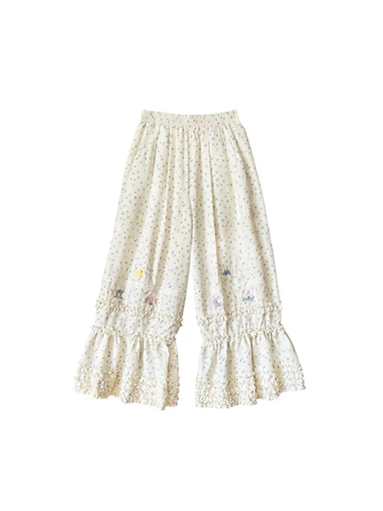 Angel Lace Loose Jeans【s0000001569】