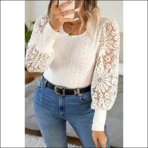 Apricot Floral Guipure Lace: Finally, a Top that Fits my Huge Personality! 😂