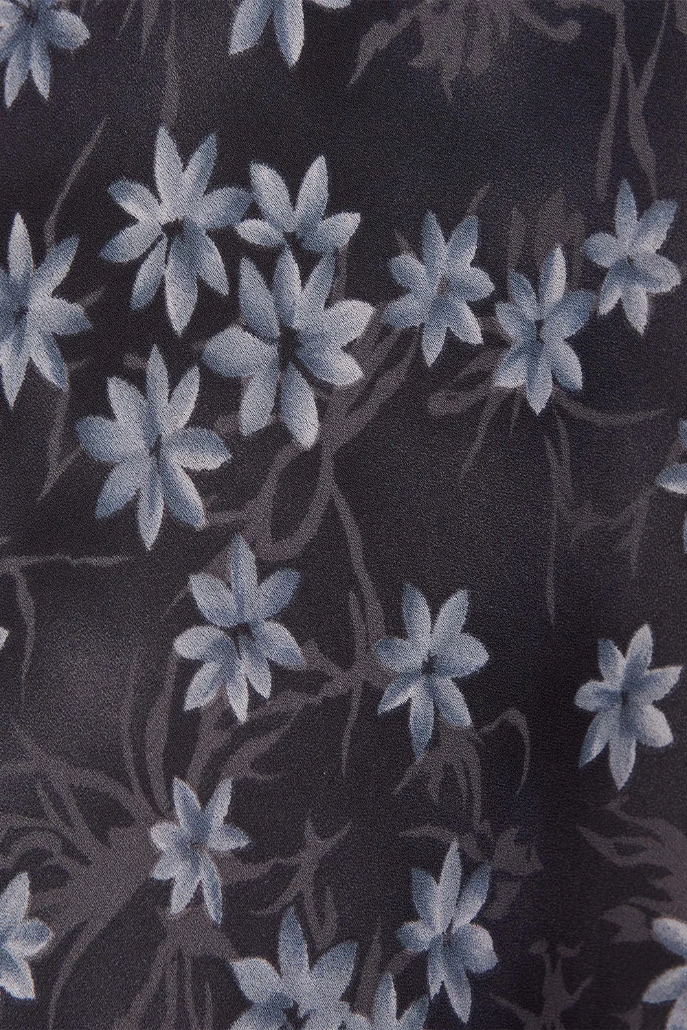Assorted Brands Navy and Light Blue Floral Skirt
