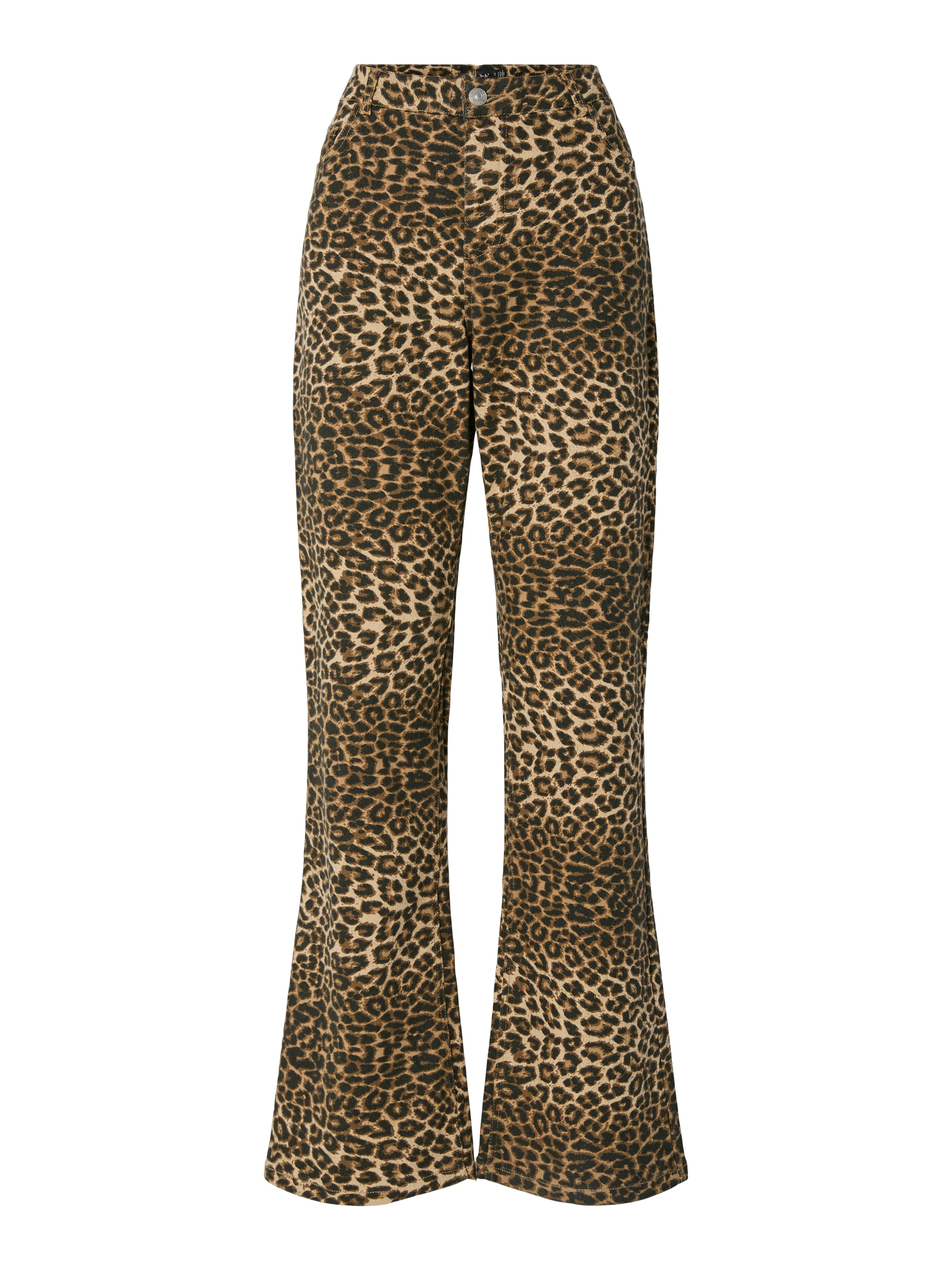 Astrid flared jeans black leo