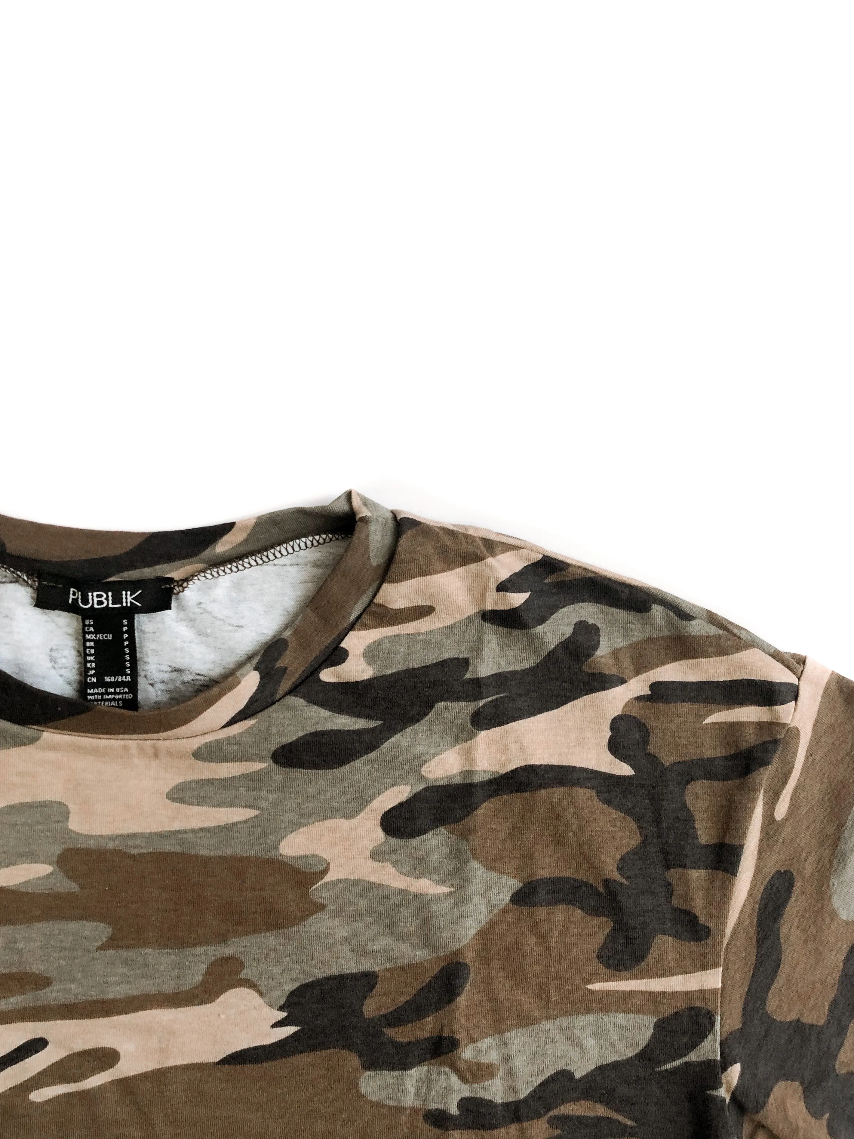 Audrey Crop Top - Army