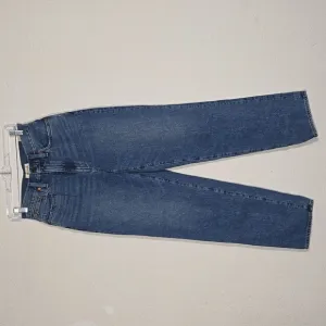 Baggy Straight Jeans in Dark Worn