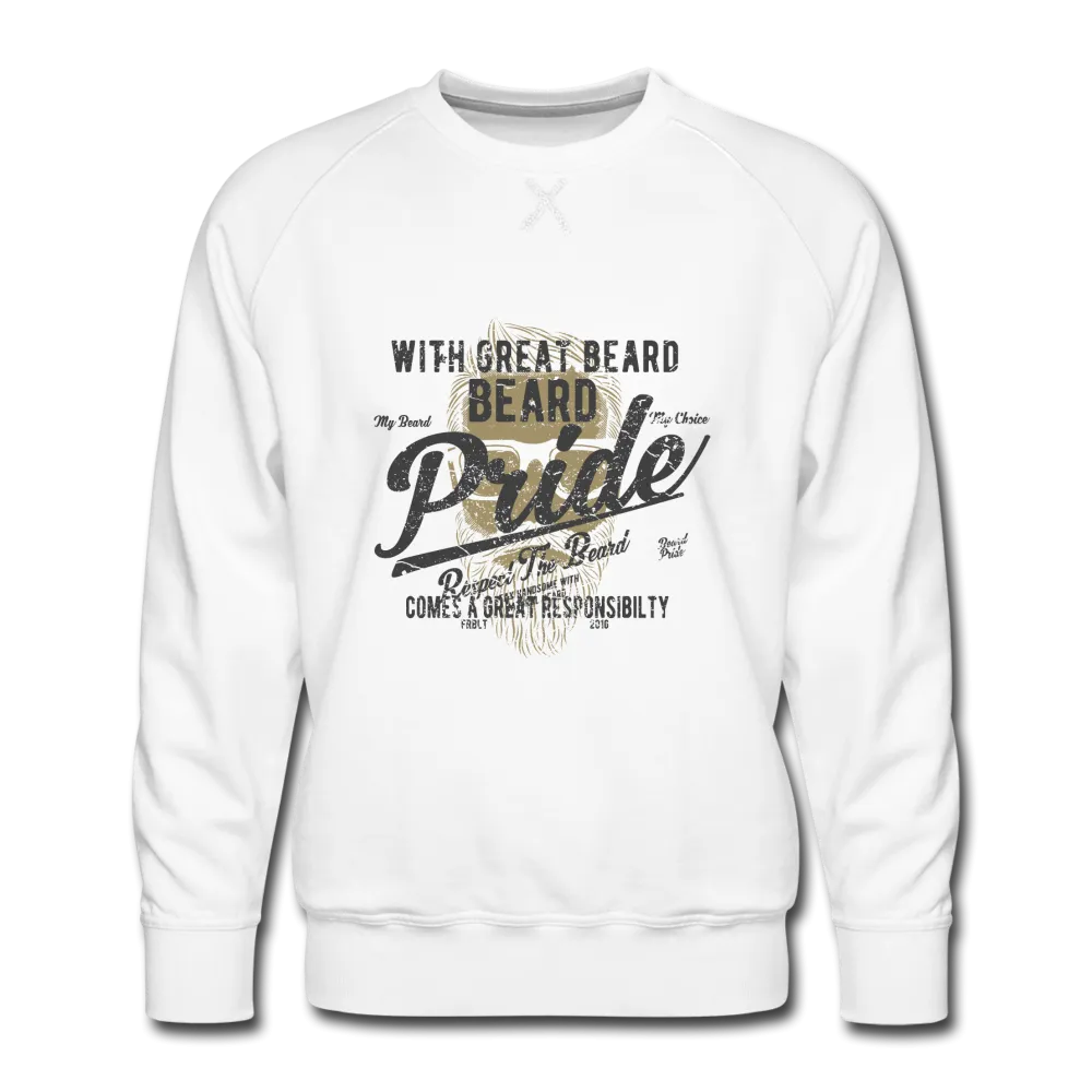 Beard Pride Men's Premium Sweatshirt