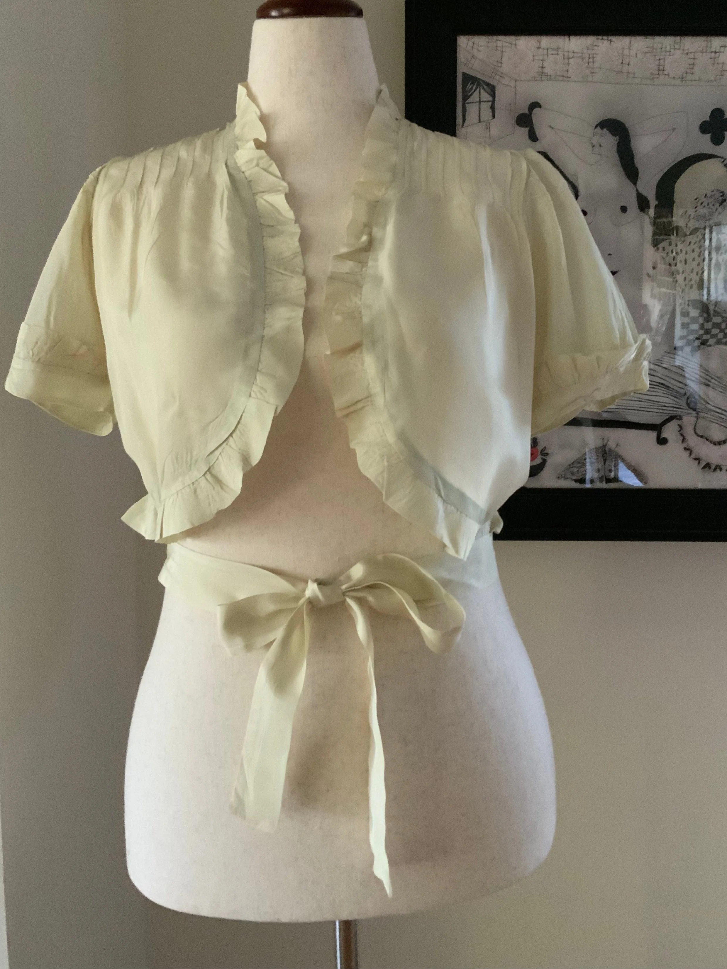 Bed Jacket - 50s - 50X