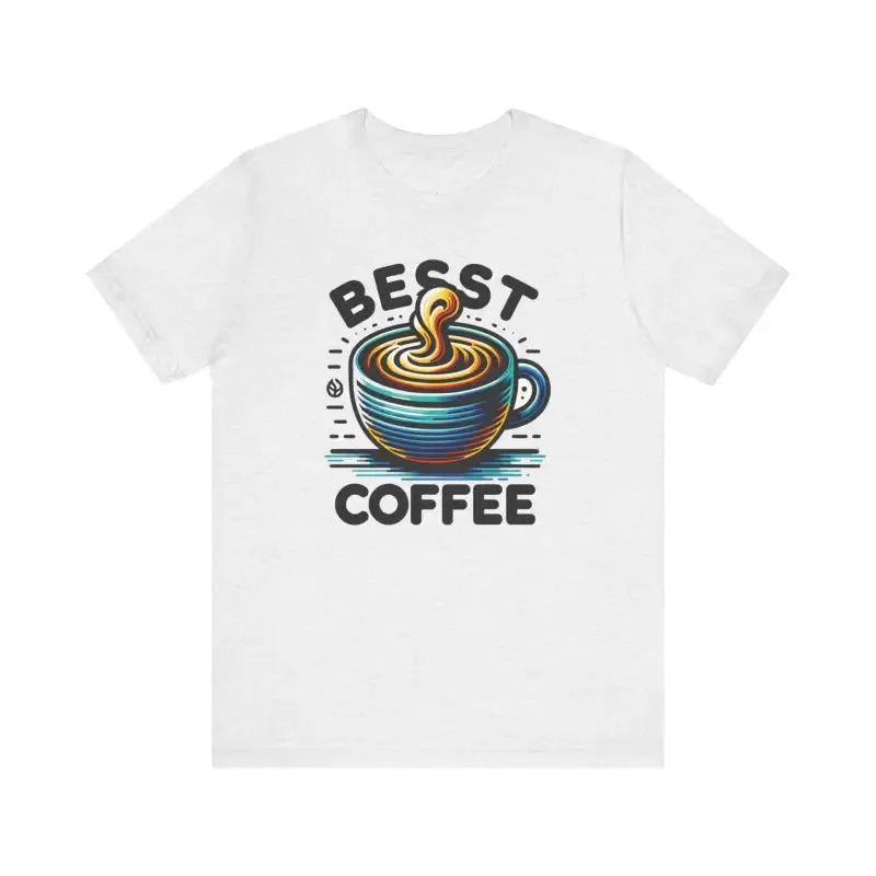 Best Coffee Short Sleeves Cotton Tee for Cozy Comfort