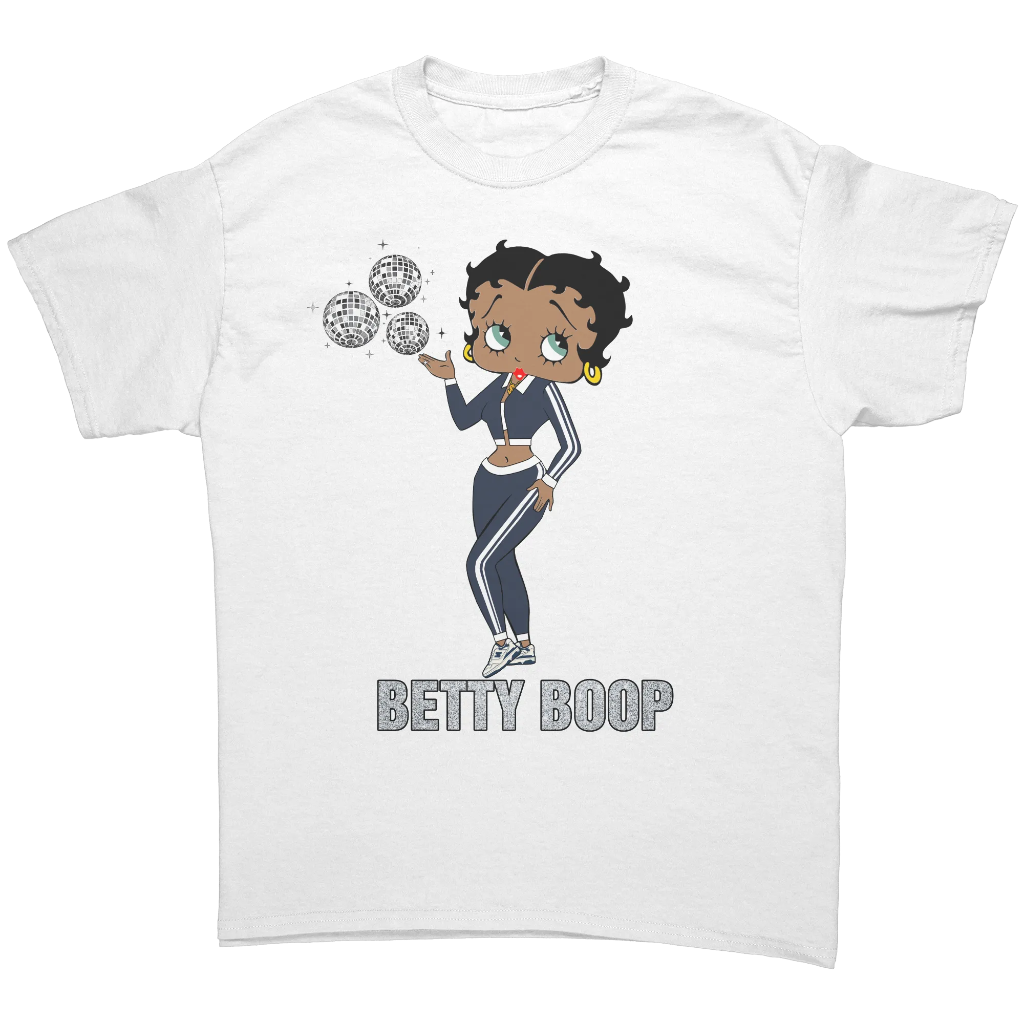 Betty Boop Shirt, Betty Boop Graphic Shirt Gifts for Her, Black Women T-Shirt, Black Pride Tee, Birthday Gifts, Black Girl Womens Streetwear