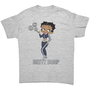 Betty Boop Shirt, Betty Boop Graphic Shirt Gifts for Her, Black Women T-Shirt, Black Pride Tee, Birthday Gifts, Black Girl Womens Streetwear