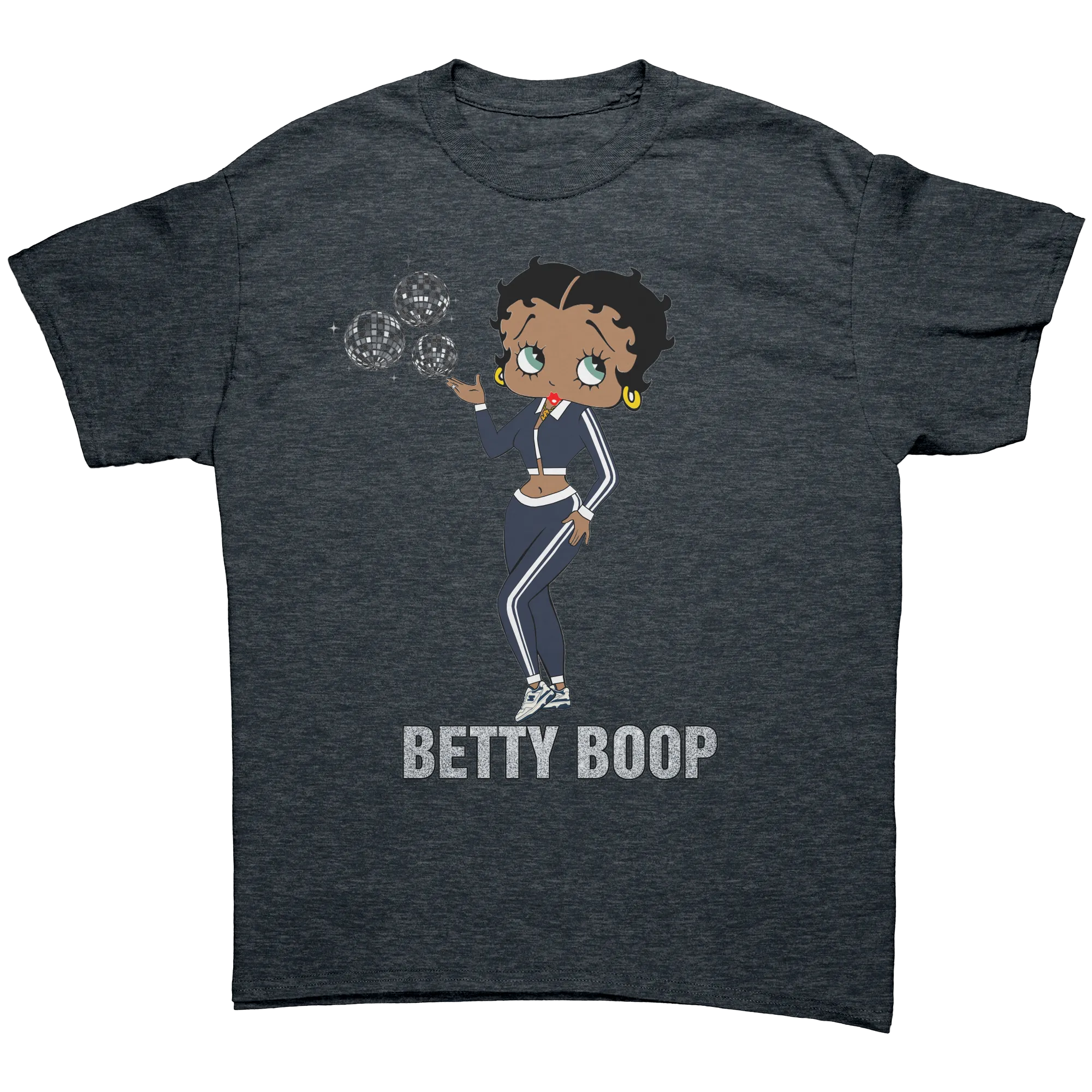 Betty Boop Shirt, Betty Boop Graphic Shirt Gifts for Her, Black Women T-Shirt, Black Pride Tee, Birthday Gifts, Black Girl Womens Streetwear