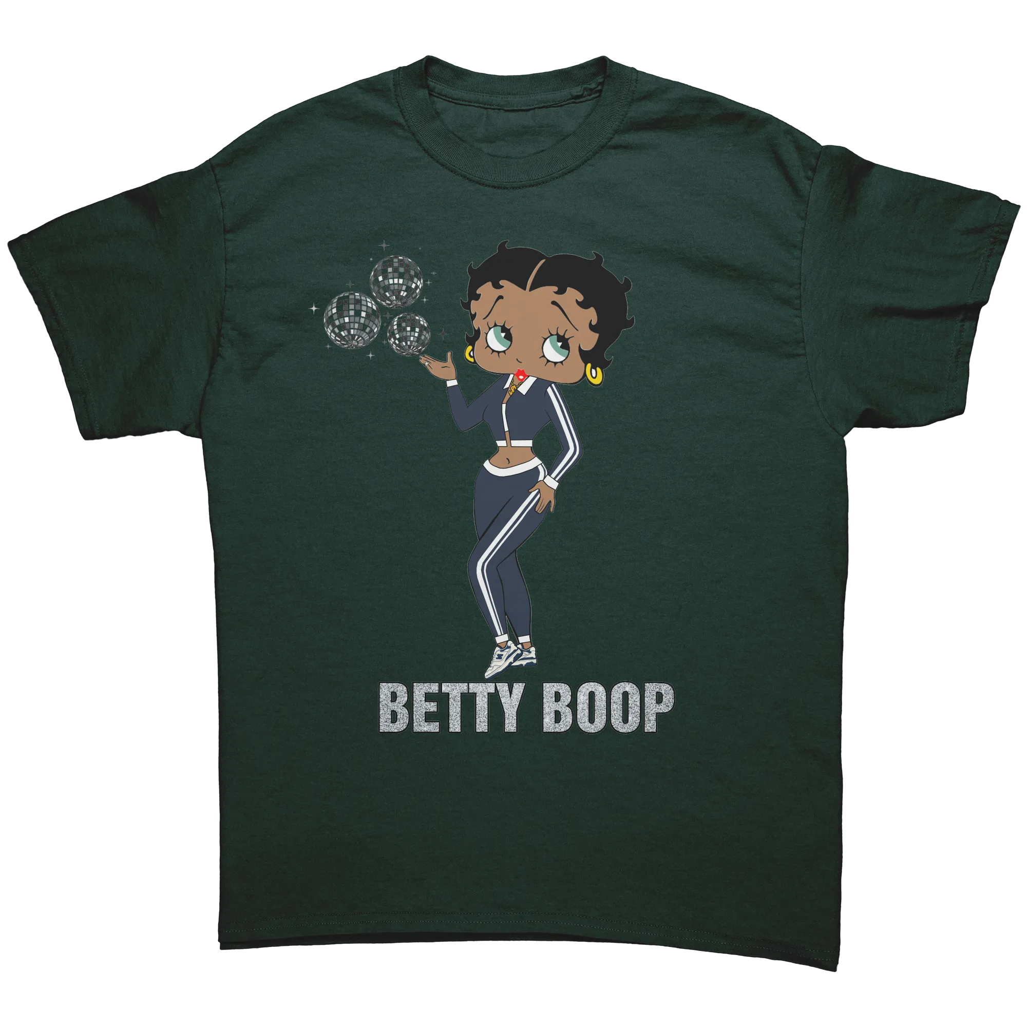 Betty Boop Shirt, Betty Boop Graphic Shirt Gifts for Her, Black Women T-Shirt, Black Pride Tee, Birthday Gifts, Black Girl Womens Streetwear
