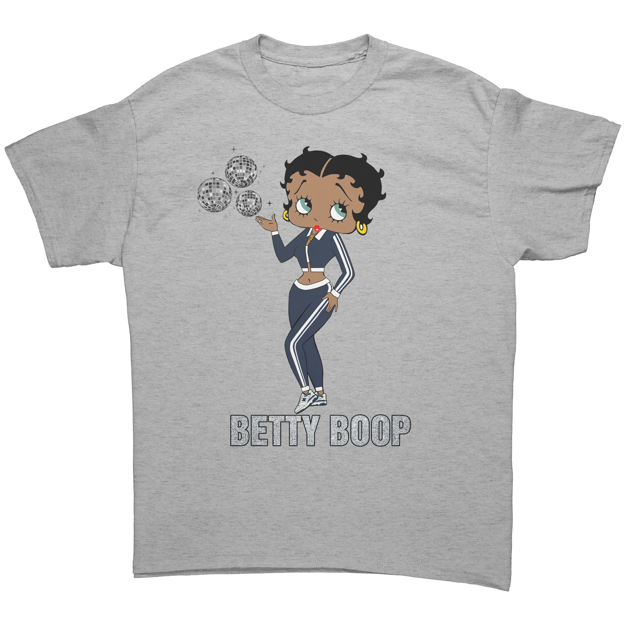 Betty Boop Shirt, Betty Boop Graphic Shirt Gifts for Her, Black Women T-Shirt, Black Pride Tee, Birthday Gifts, Black Girl Womens Streetwear