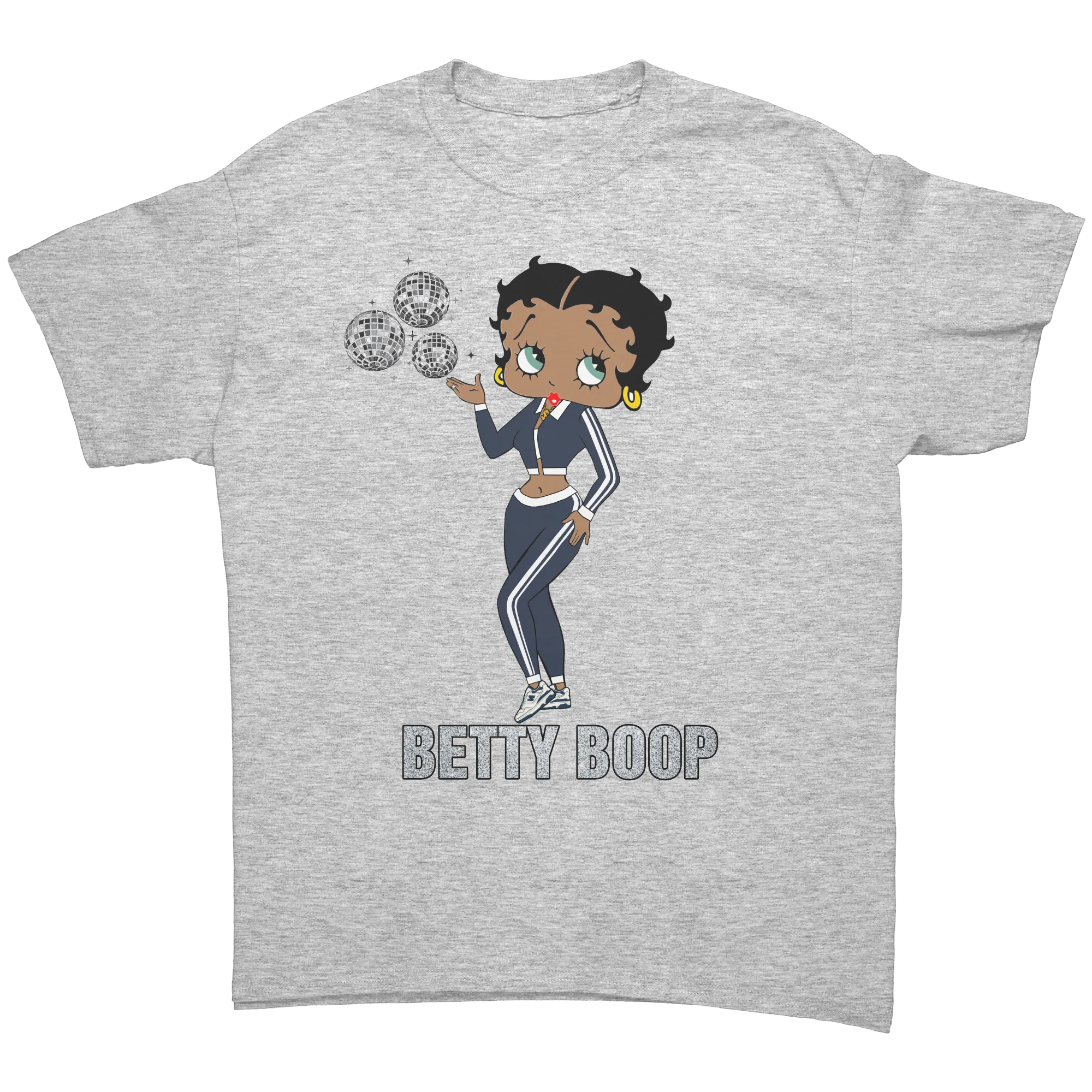 Betty Boop Shirt, Betty Boop Graphic Shirt Gifts for Her, Black Women T-Shirt, Black Pride Tee, Birthday Gifts, Black Girl Womens Streetwear