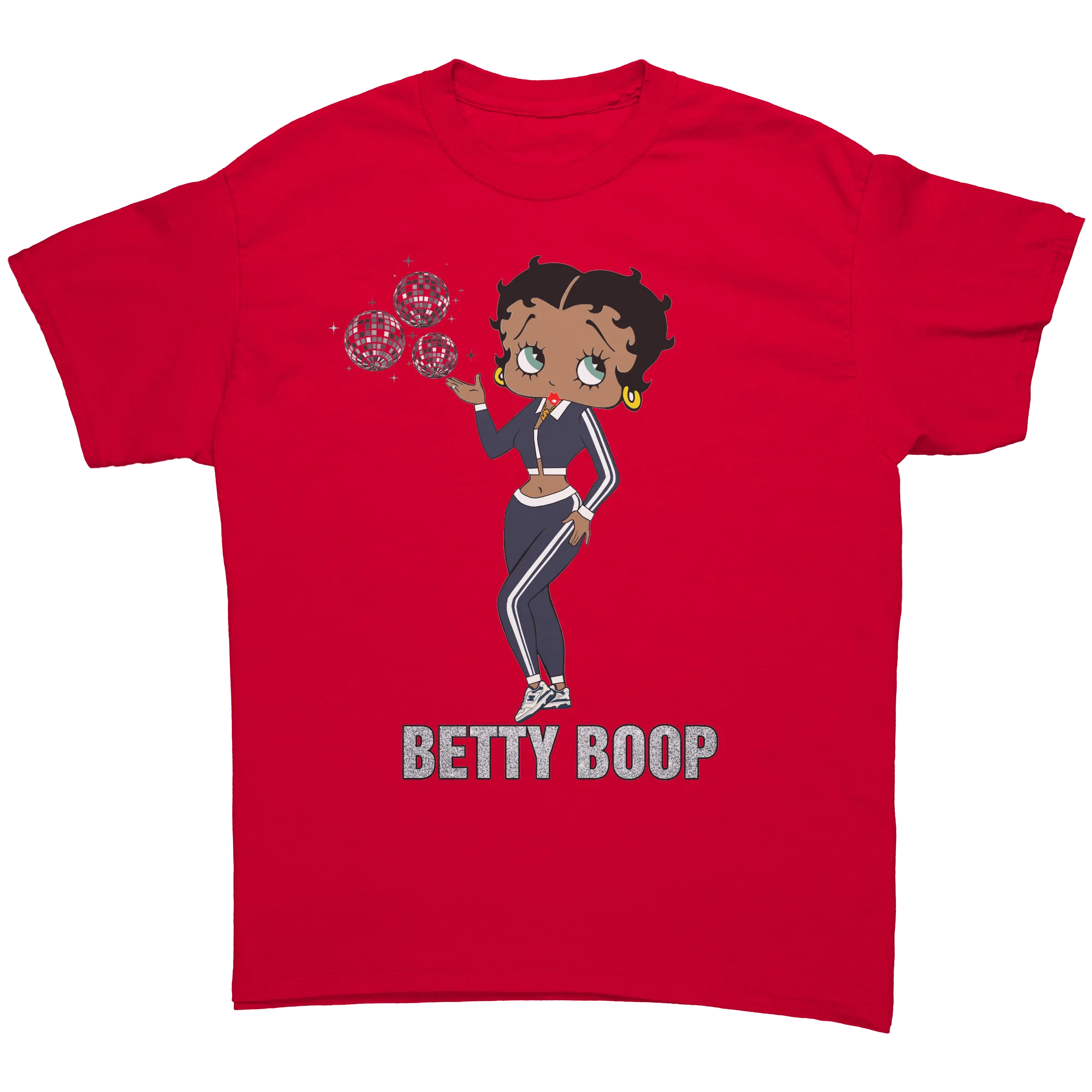 Betty Boop Shirt, Betty Boop Graphic Shirt Gifts for Her, Black Women T-Shirt, Black Pride Tee, Birthday Gifts, Black Girl Womens Streetwear
