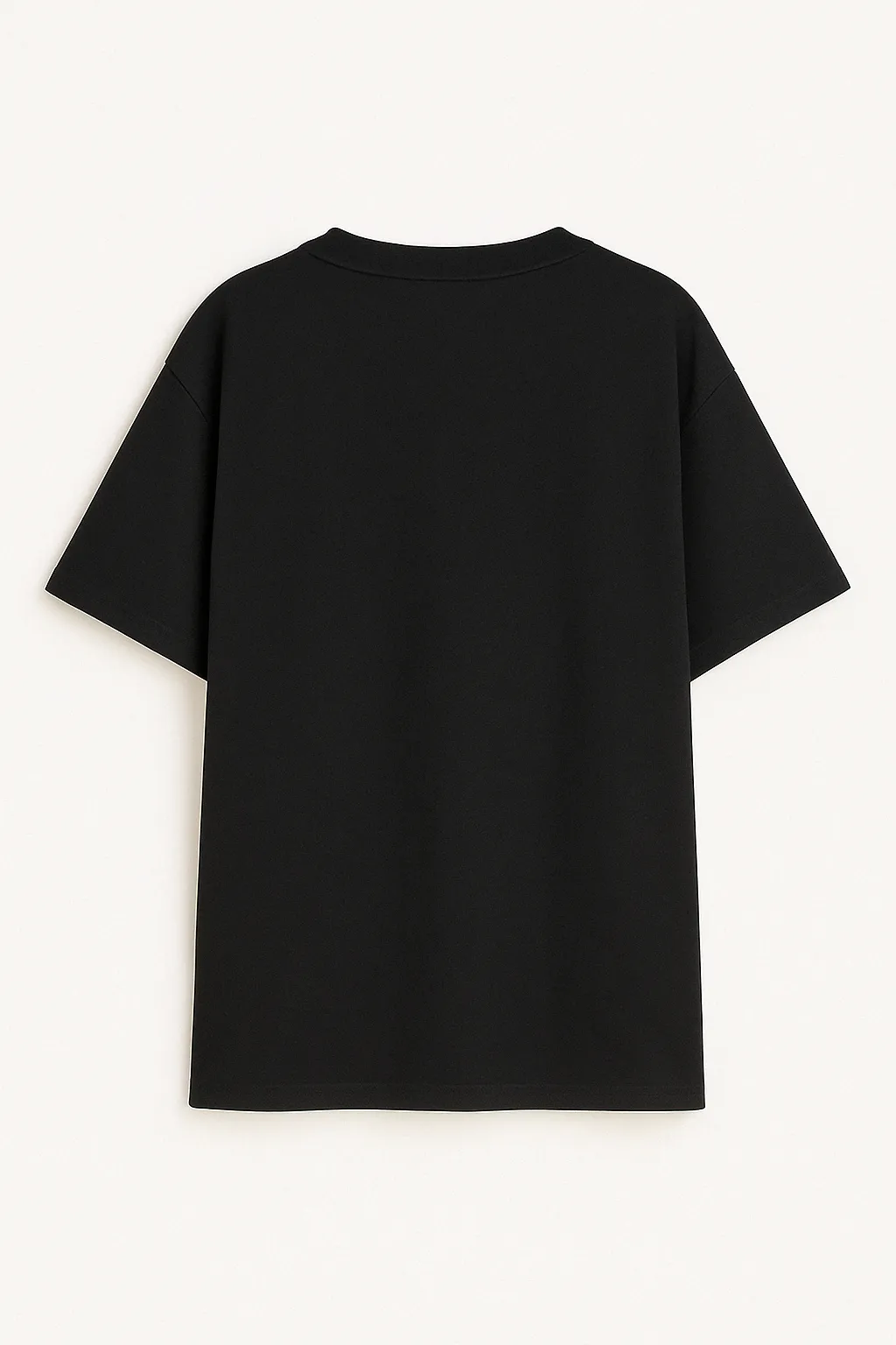 BLACK HEAVY WEIGHT OVERSIZED T-SHIRT