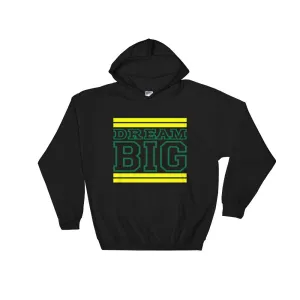 Black Yellow and Green Hooded Sweatshirt