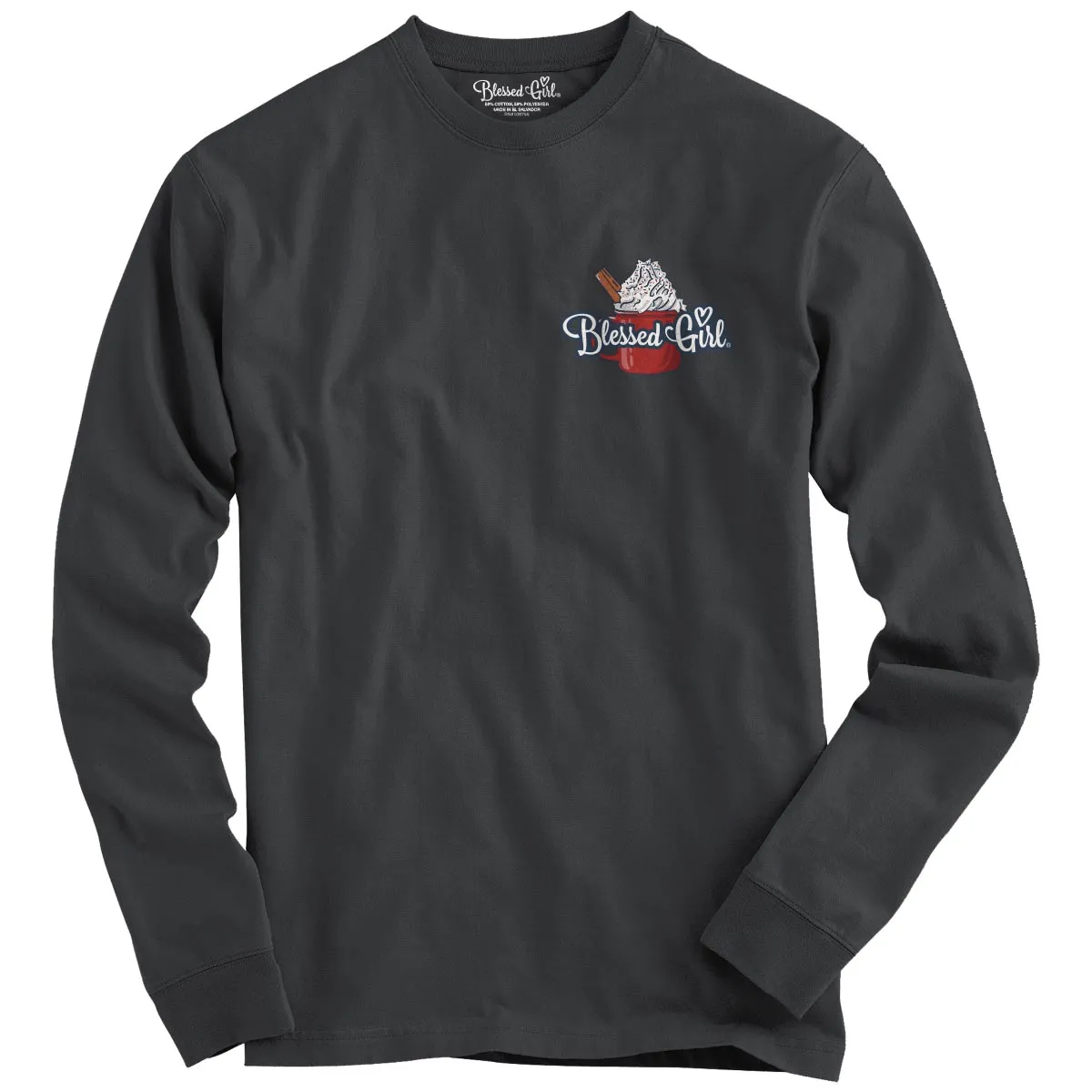 Blessed Girl Womens Long Sleeve T-Shirt It's So Sweet