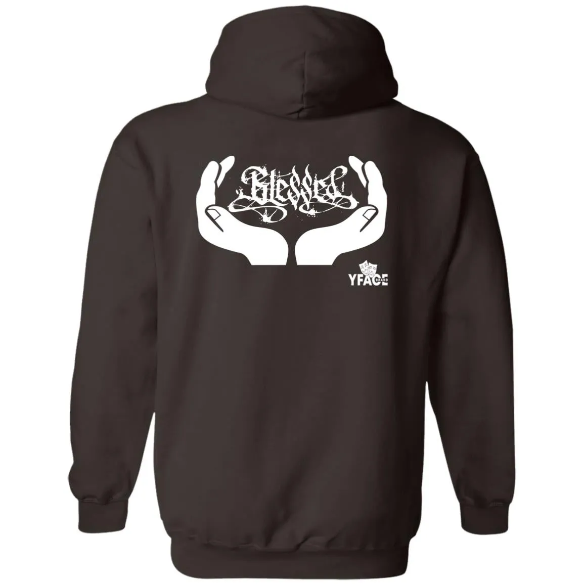 Blessed Pullover Hoodie Art By Nick C. Extra Sizes