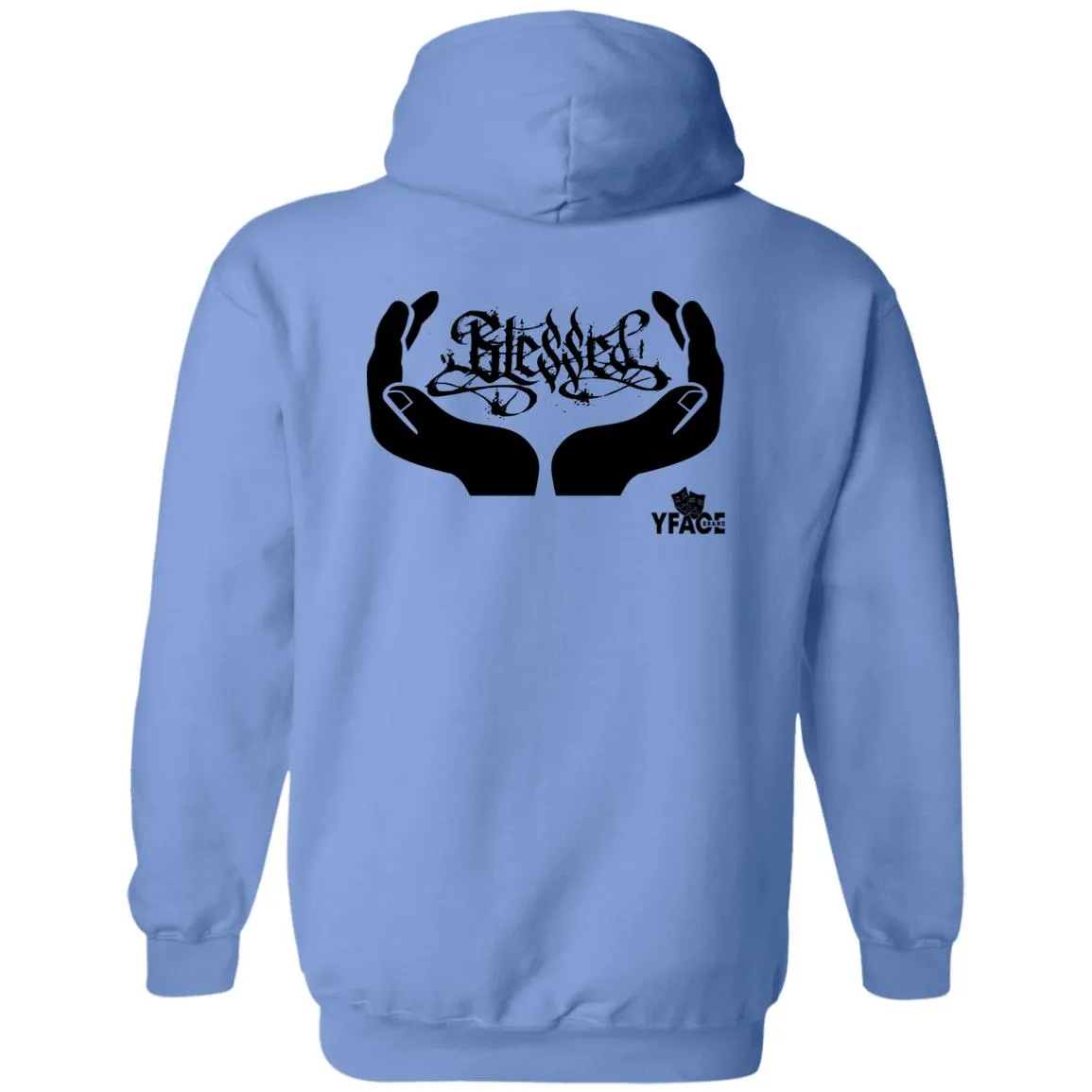 Blessed Pullover Hoodie Art By Nick C. Extra Sizes