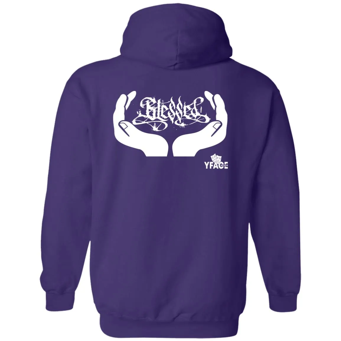 Blessed Pullover Hoodie Art By Nick C.