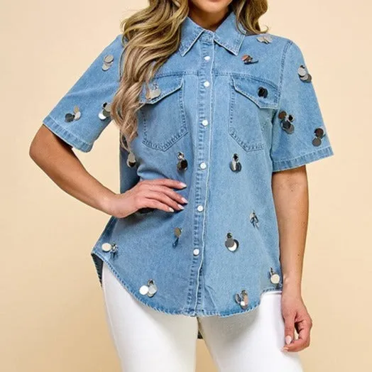 BLOUSE DENIM