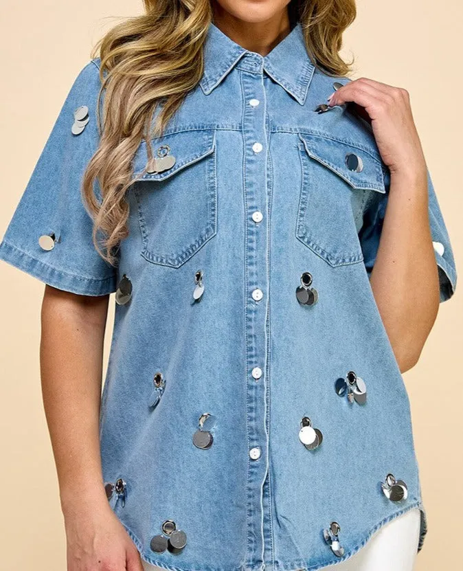 BLOUSE DENIM