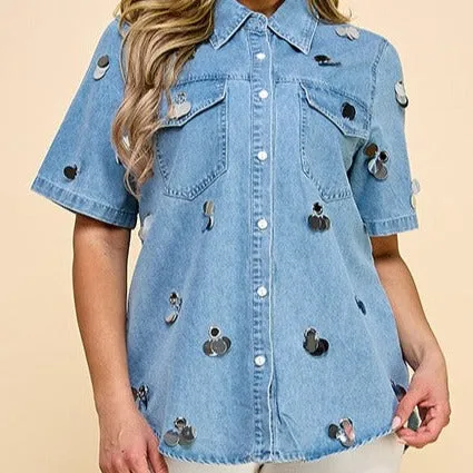 BLOUSE DENIM