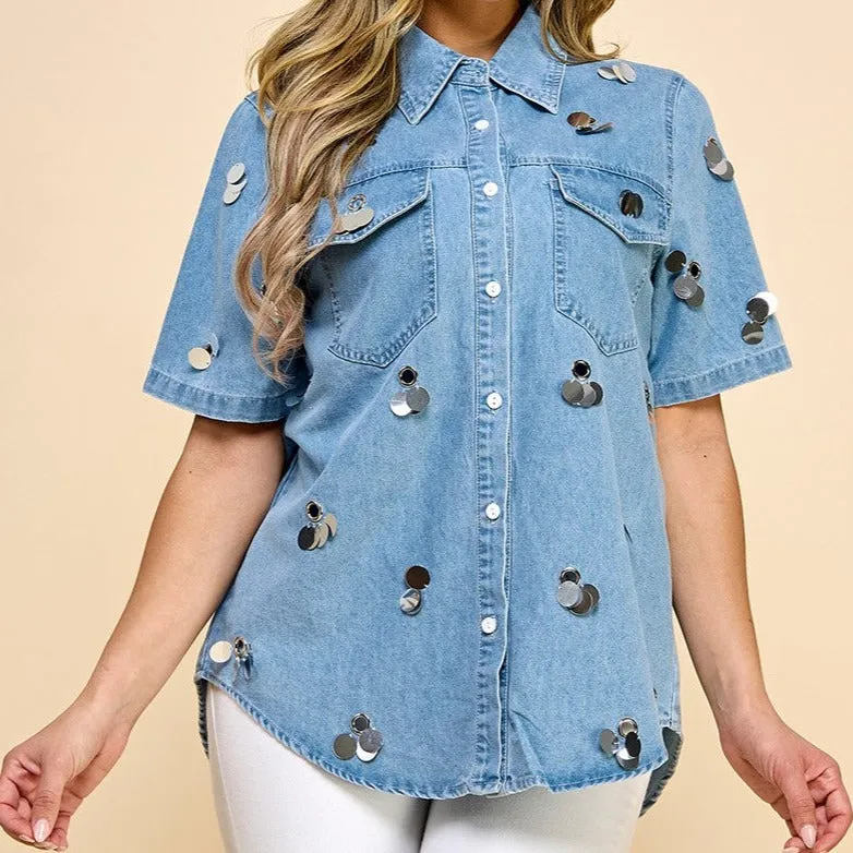 BLOUSE DENIM