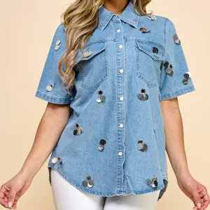 BLOUSE DENIM