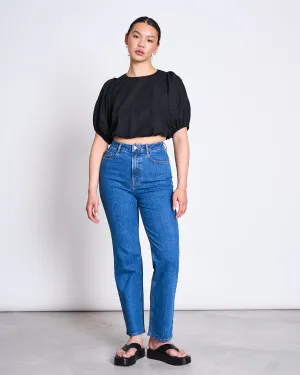 BLOUSE LAIDE BLACK