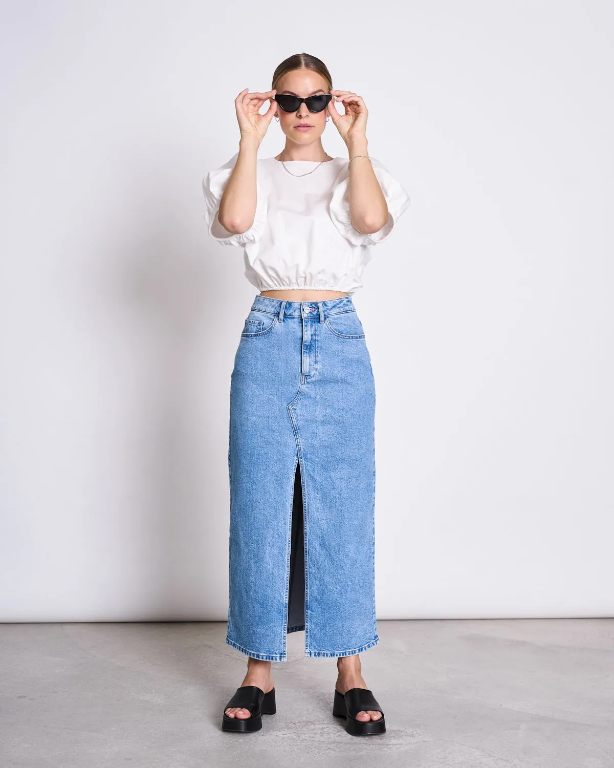 BLOUSE LAIDE WHITE