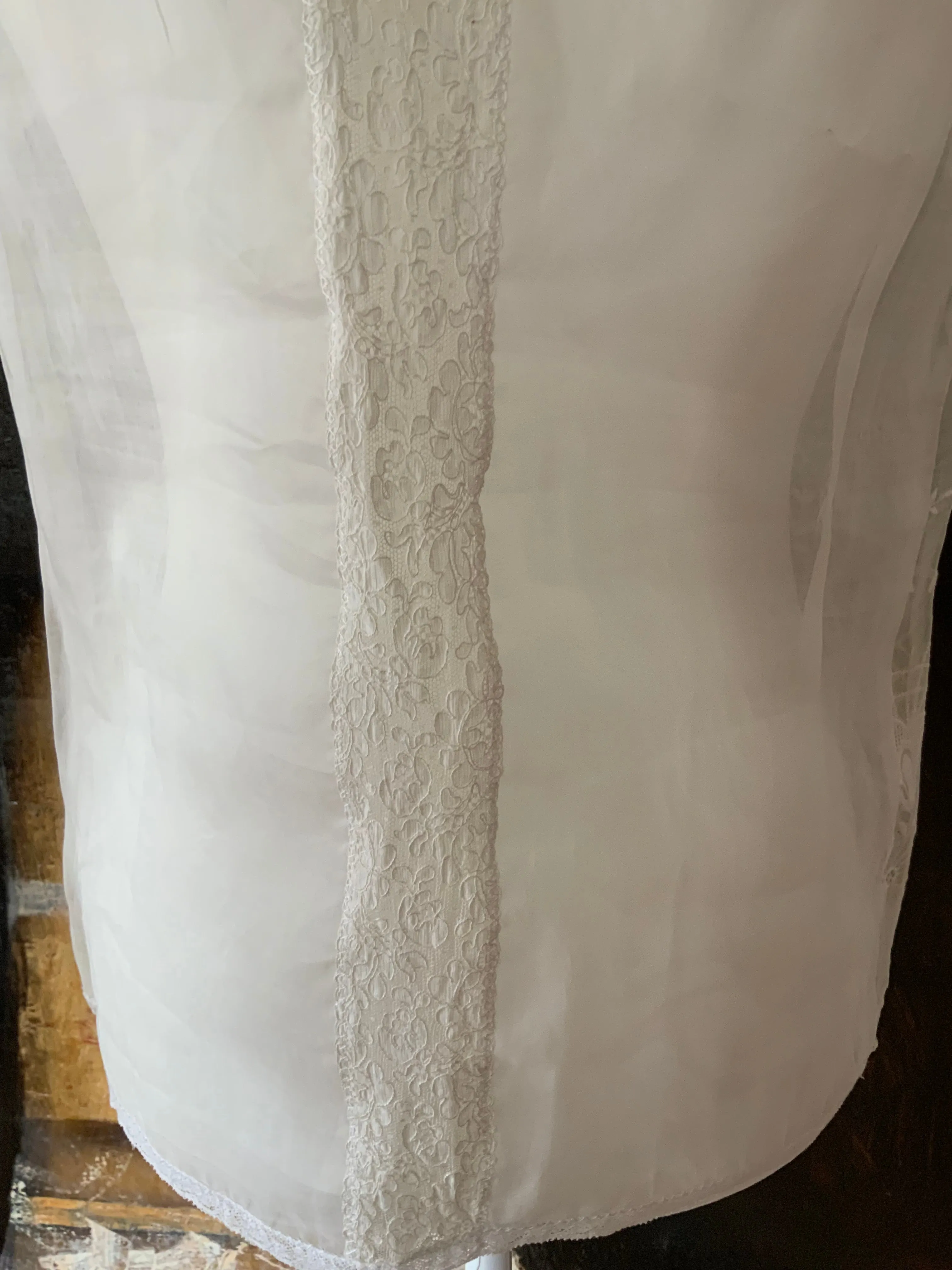 Blouse made with antique fabric - Y2K - E3